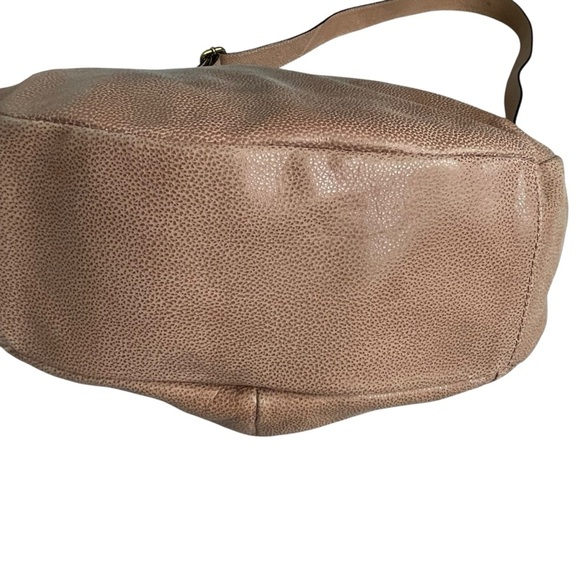 Elliott Lucca Soft Grain Leather Crossbody Large Bag Snap Closure Boho Chic - Picture 6 of 12